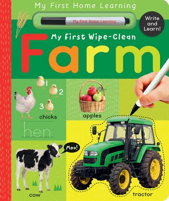 My First Wipe-Clean Farm: Write and Learn! by Crisp, Lauren