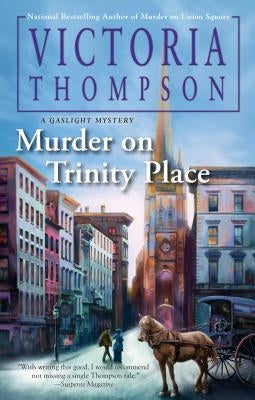 Murder on Trinity Place by Thompson, Victoria