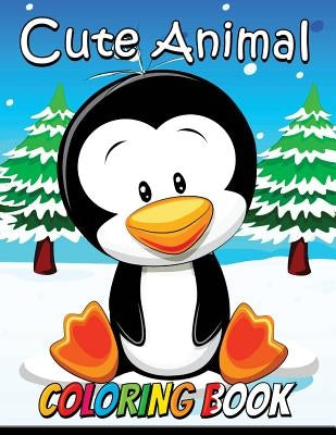 Cute Animal Coloring Book: Animal Stress-relief Coloring Book For Adults and Grown-ups by Balloon Publishing