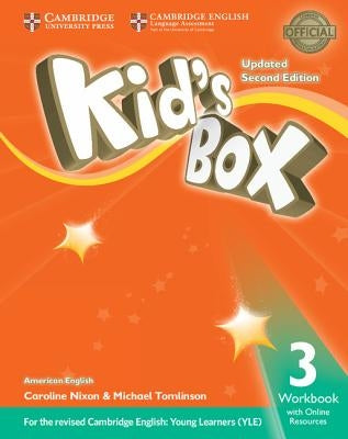 Kid's Box Level 3 Workbook with Online Resources American English by Nixon, Caroline