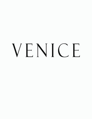 Venice: Black and White Decorative Book to Stack Together on Coffee Tables, Bookshelves and Interior Design - Add Bookish Char by Decor, Bookish Charm