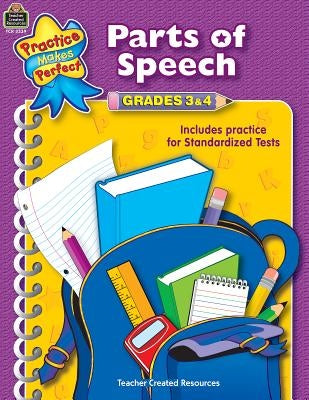 Parts of Speech Grades 3-4 by Sarah