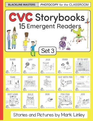 CVC Storybooks: Set 3: Teacher Edition by Linley, Mark