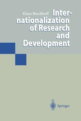 Internationalization of Research and Development by Brockhoff, Klaus