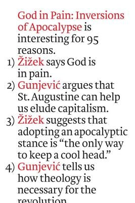 God in Pain: Inversions of Apocalypse by Zizek, Slavoj