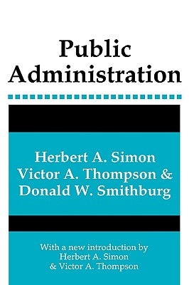 Public Administration by Simon, Herbert