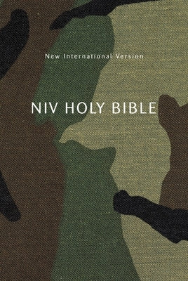 Niv, Holy Bible, Compact, Paperback, Woodland Camo, Comfort Print by Zondervan