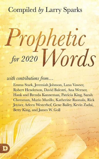 Prophetic Words for 2020 by Sparks, Larry