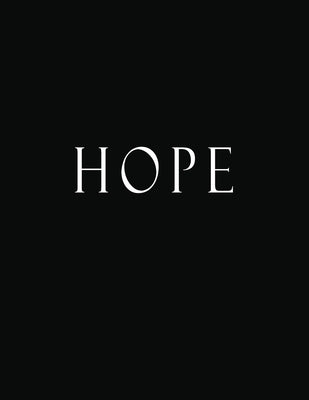 Hope: Black and White Decorative Book to Stack Together on Coffee Tables, Bookshelves and Interior Design - Add Bookish Char by Decor, Bookish Charm
