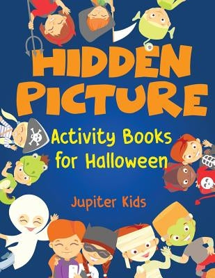 Hidden Picture Activity Books for Halloween by Jupiter Kids