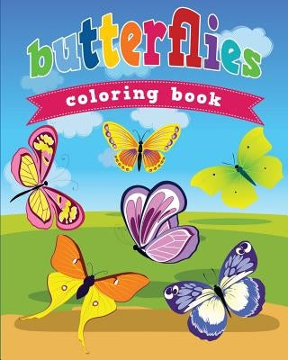 Butterflies Coloring Book by Masters, Neil