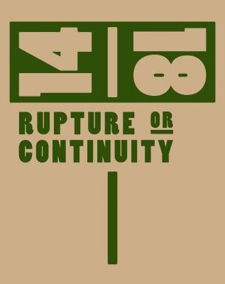 14/18--Rupture or Continuity: Belgian Art Around World War I by Rossi-Schrimpf, Inga