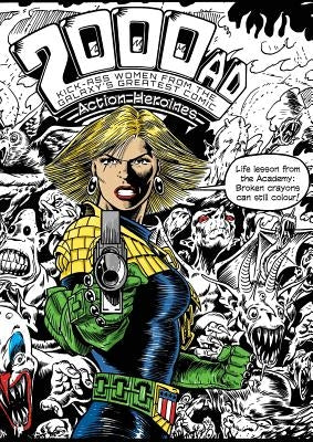 The 2000AD Action Heroines Colouring Book by Ewins, Brett