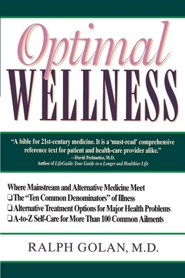Optimal Wellness by Golan, Ralph