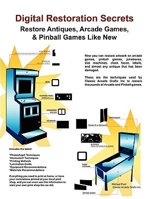 Digital Restoration Secrets: Restore Antiques, Arcade Games,& Pinball by Ford, Michael