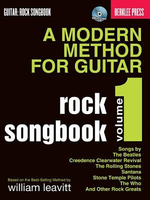 A Modern Method for Guitar Rock Songbook, Volume 1 [With CD (Audio)] by Hal Leonard Corp