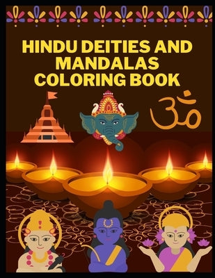 Hindu Deities and Mandalas Coloring Book by Warekar, Sandhya