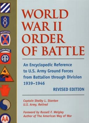 World War II Order of Battle: U.S. Army (Ground Force Units) by Stanton, Shelby L.