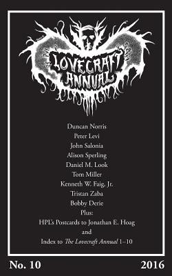 Lovecraft Annual No. 10 (2016) by Joshi, S. T.