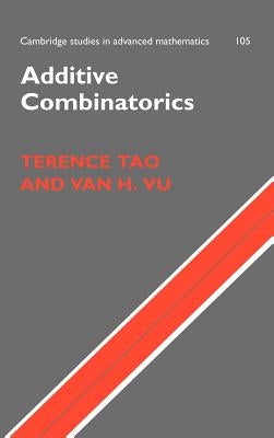 Additive Combinatorics by Tao, Terence
