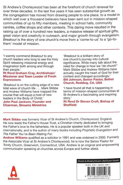 Breakout: One Church's Amazing Story of Growth Through Mission-Shaped Communities: Our Church's Story of Mission and Growth in the Holy Spirit by Stibbe, Mark