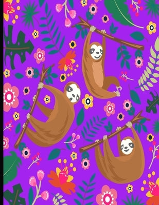 This Is My Super Cute Sloth Puzzle Book: Purple Cover Sloth Puzzle Book With 110 Pages. Tic Tac Toe, Hangman, 4 In A Row & Dots And Boxes Activities B by Publications, Noteworthy