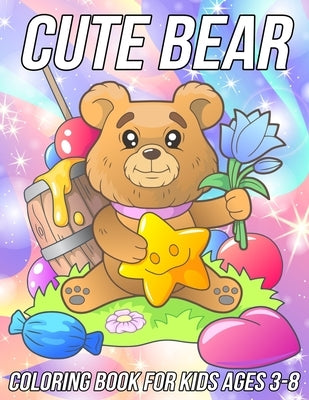 Bear Coloring Book for Kids Ages 3-8: Fun, Cute and Unique Coloring Pages for Girls and Boys with Beautiful Bears Designs by Zentangle Designs, Mezzo