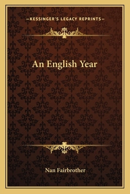 An English Year by Fairbrother, Nan