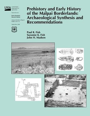 Prehistory and Early History of the Malpai Borderlands: Archaeological Synthesis and Recommendations by United States Department of Agriculture