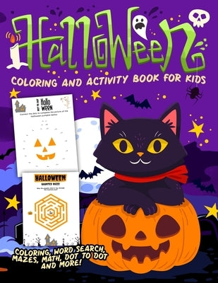 Halloween Coloring and Activity Book by Hall, Harper