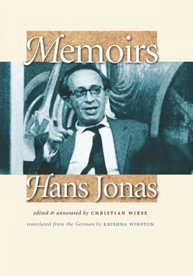 Memoirs: Hans Jonas by Jonas, Hans
