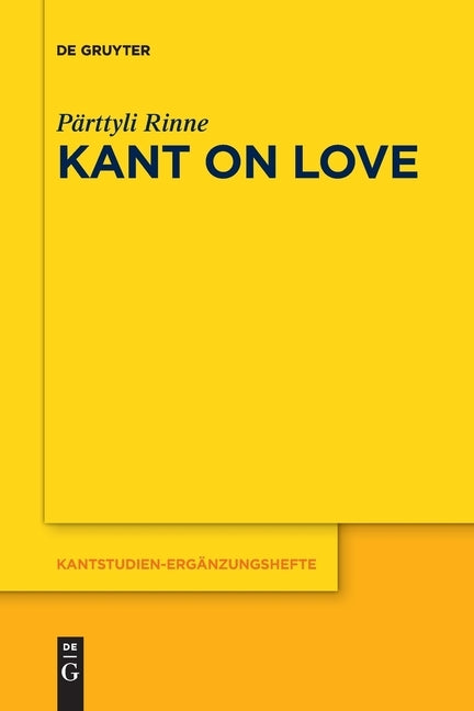 Kant on Love by Rinne, Pärttyli