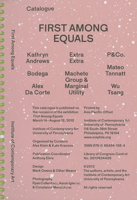First Among Equals by Klein, Alex