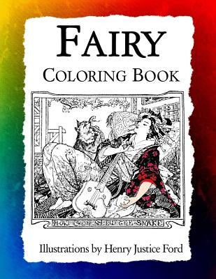 Fairy Coloring Book: Art Nouveau Illustrations by Henry Justice Ford by Bow, Frankie