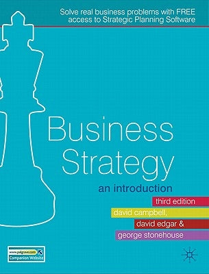 Business Strategy: An Introduction by Edgar, David
