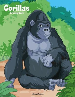 Gorillas Coloring Book 1 by Snels, Nick