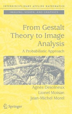 From Gestalt Theory to Image Analysis: A Probabilistic Approach by Desolneux, Agnès
