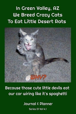 In Green Valley, AZ, We Breed Crazy Cats To Eat Little Desert Rats. Why?: because those cute little devils eat our car wiring like it was spaghetti! by Today, Go2fun