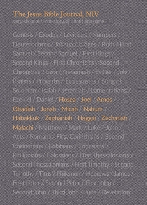 The Jesus Bible Journal, Hosea - Malachi, Niv, Paperback, Comfort Print by Passion Publishing