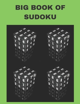 Big Book of Sudoku: Medium to Hard, Huge Bargain Collection, Collection of 1000 Puzzles and Solutions, Easy to Hard Puzzles for Adults by Book, Theend