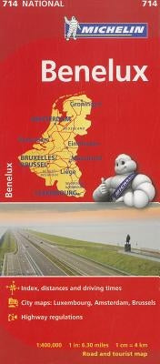 Michelin Benelux Map 714 by Michelin