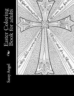 Easter Coloring Book for adults by Angel, Sassy