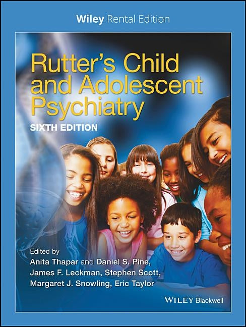 Rutter's Child and Adolescent Psychiatry by Thapar, Anita