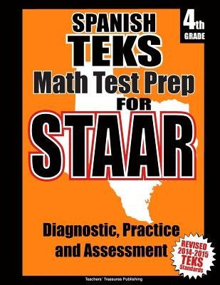 Spanish TEKS 4th Grade Math Test Prep for STAAR by Treasures, Teachers'