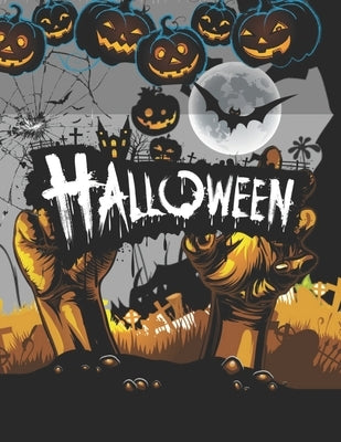 Halloween: An Adult Coloring Book - New and Expanded Edition, 50 Unique Designs. by Publishing House, Alamin