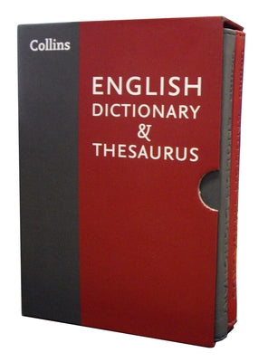 Collins English Dictionary and Thesaurus Slipcase Set by Collins Uk