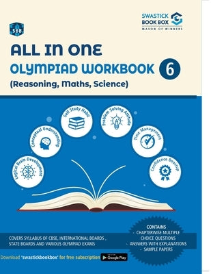 All in One Olympiad Workbook for Reasoning, Maths & Science - Class 6 by Goel, Preeti