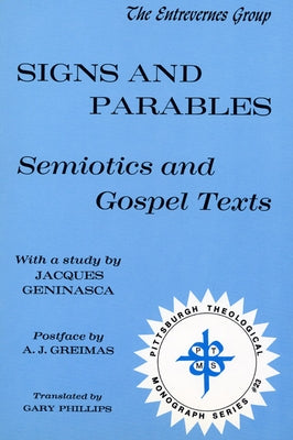 Signs and Parables by Geninasca, Jacques