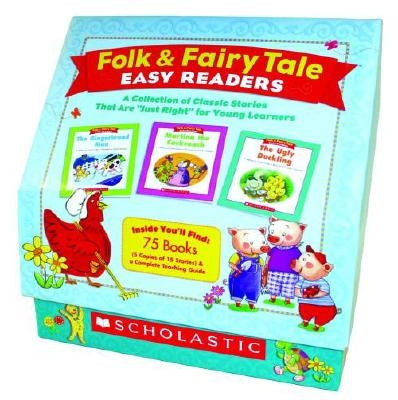 Folk & Fairy Tale Easy Readers: A Collection of Classic Stories That Are "Just-Right" for Young Learners [With Easy Reader Books and Teaching Guide] by Charlesworth, Liza
