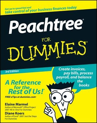 Peachtree for Dummies by Marmel, Elaine